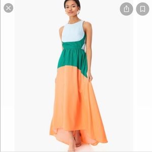 NWT Tuckernuck Colorblock Gown